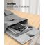 Nulaxy 2 Stück Faltbarer Handy Ständer Verstellbar Handy Halterung Halter für Schreibtisch Kompatibel mit iPhone 16 15 14 13 12 11 Pro Xs Xs Max Xr X 8, Huawei, Galaxy, alle Handys, Schwarz & Schwarz