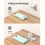 VEEKTOMX Powerbank 20000mAh Power Bank mit integrierten Kabeln USB C Externe Handyakkus mit 5 Ausgängen & 2 Eingängen Reise Gadgets Akkupack Kompatibel mit iPhone, Samsung