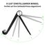 Kronwahl 2 STÜCK Premium Handyhalterung, klappbarer Verstellbarer Handy Ständer für Tisch, Schreibtisch, komfortabler Handyhalter, kompatibel mit iPhone, Samsung, Xiaomi, Huawei usw.