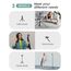 Handy-Stativ & Selfie Stick 180cm, YUMAZLA Verstärkte Lichtstative Stativ für Smartphone, Handystativhalter mit Fernauslöser für iPhone, Samsung (180cm) (Packung mit 2)