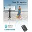 Selfie Stick mit Abnehmbarer Handyhalterung,106 cm Ausziehbares Handy Stativ mit Fernbedienung, 360° Drehbarer StativStänder für iPhone, Samsung und Android-Smartphones (Schwarz)
