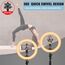 Lammcou Stativhandyhalterung Handy Stativ Adapter Zubehör für Stativ Selfie Stick Einbeinstativ, vertikale und horizontale Handy-Halter Tripod Smartphone Clip Mount