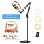 Evershop 10” LED Ringlicht mit Overhead Stativ, 70,8” Flexibler Höhe & 360° Lichtring, Handy Stativ mit Fernbedienung, CRI>95, Blitzgeräte für Tiktok & YouTube, Ringleuchte für Content-Erstellung
