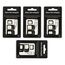 Alcohol pad 10 Handy-Reinigungspads, 4 in 1 SIM Kartenadapter, 4 SIM Karten Adapter Kit mit Auswurfstift, Anschlussbürste, universell für Smartphones