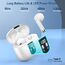Bluetooth 5.3 Kopfhörer, In Ear Kopfhörer Kabellos mit 4 Mic, 48H Tiefer Bass Spielzeit Wireless Earbud, LED-Anzeige, Bluetooth Ohrhörer mit ENC Noise Cancelling, IP7 Wasserdicht Kopfhörer Sport USB-C