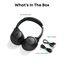 soundcore by Anker Q20i kabelloser Bluetooth Over-Ear-Kopfhörer mit Hybrid Active Noise Cancelling, 40h Spielzeit im ANC-Modus, Hi-Res Audio, Personalisierung per App(Schwarz)(Generalüberholt)