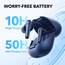 soundcore by Anker Liberty 4 NC Bluetooth-Kopfhörer mit Geräuschunterdrückung, 98,5% Noise Cancelling, Adaptive Geräuschunterdrückung für Ohren und Umgebung, Hi-Res Sound, 50H Wiedergabe (Blau)