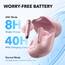 soundcore by Anker Liberty 4 NC Kabellose Earbuds mit Geräuschunterdrückung, 98,5% Noise Cancelling, Adaptive Geräuschunterdrückung für Ohren und Umgebung, Hi-Res Sound, 50H Wiedergabe (Rosa)