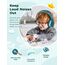 iClever Bluetooth Kinder Kopfhörer, Farbige LED-Leuchten, Kinderkopfhörer Over-Ear mit 74/85dBA Lautstärkebegrenzung, 85 Stunden Spielzeit, Bluetooth 5.2, eingebautes Mikrofon BTH12