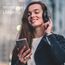 Uliptz Bluetooth Kopfhörer Over Ear, 65 Stunden Spielzeit Kopfhörer Kabellos mit 6 EQ-Modi, HiFi-Stereo Faltbares Bluetooth 6.0 Wireless Headphones für Reisen/Büro/Handy/PC (Schwarz)