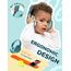 iClever Bluetooth kopfhörer Kinder mit LED-Leuchten, 74/85dBA Lautstärkebegrenzung, 43 Stunden Spielzeit, Stereo-Sound, Typ-C, AUX-Kabel, Bluetooth5.3 Kinderkopfhörer für Tablet/Reisen