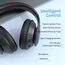 Uliptz Bluetooth Kopfhörer Over Ear, 65 Stunden Spielzeit Kopfhörer Kabellos mit 6 EQ-Modi, HiFi-Stereo Faltbares Bluetooth 6.0 Wireless Headphones für Reisen/Büro/Handy/PC (Schwarz)