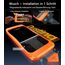 TORRAS Full Screen für iPhone 15 Pro für Panzerglas TOP Bruchsicherheit Schutzglas iPhone 15 Pro Schutzfolie 9H+ Folie [Auto-Installation] Anti-Fingerabdruck, 2 Stück