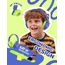 iClever Bluetooth kopfhörer Kinder mit LED-Leuchten, 74/85dBA Lautstärkebegrenzung, 43 Stunden Spielzeit, Stereo-Sound, Typ-C, AUX-Kabel, Bluetooth5.3 Kinderkopfhörer für Tablet/Reisen Blau Grün