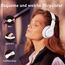 Lankey Sound Kopfhörer Kabellos mit 6 EQ Modi, Kopfhörer Bluetooth, 65 Std Over Ear Kopfhörer Bluetooth mit Eingebautem HD-Mikrofon, FM, SD/TF für Outdoor, Transport, Reisen, Studium