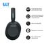 Sony ULT WEAR - Kabellose Kopfhörer mit Noise Cancelling, ULT Power Sound, ultimativer Deep Bass, selbem Prozessor wie WH-1000XM5, klare Anrufe, 30 Stunden Akkulaufzeit, iOS und Android - Schwarz