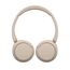Sony WH-CH520 Kabelloser Bluetooth On-Ear-Kopfhörer, hohe Klangqualität, leichtes Design, bis zu 50 Stunden Akkulaufzeit, Schnellladung, EQ, klare Gesprächsqualität, iOS & Android - Beige