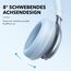 soundcore by Anker, Space One Kabellose Over-Ear Bluetooth Kopfhörer, Aktives Noise Cancelling, 2X stärkere Stimmunterdrückung, 40h Wiedergabe, App, Hi-Res Audio, Bluetooth 5.3 (Himmelblau)