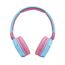 JBL Jr310 BT On-Ear Kinder-Kopfhörer - Hellblau-Rosa – Kabellose Bluetooth-Ohrhörer mit Headset und Fernbedienung – Ideal für Schule und Freizeit
