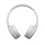 Sony WH-CH520 Kabellose Bluetooth-Kopfhörer - bis zu 50 Stunden Akkulaufzeit mit Schnellladefunktion, On-Ear-Modell - Weiß