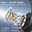 DOQAUS Kabellose Bluetooth Kopfhörer, Bluetooth 5.4 Bluetooth-Kopfhörer Over Ear, 90 Std. Akku, App Steuerung & 9 EQ Modi, HiFi Stereo Sound mit Bass, mit Mikrofon für Arbeit, Reisen & Alltag, Schwarz