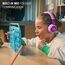 JBL Junior 320, On-Ear-Kopfhörer mit Kabel und eingebautem Mikrofon für Kinder, JBL Safe Sound, niedriger Lautstärke, 12 mm Soft Pad und Sticker-Set, tragbares Design, Blau