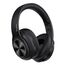 TuneFlux Bluetooth Kopfhörer Over Ear, 80 Std Akkulaufzeit, Kabellos Bluetooth Kopfhörer mit 3 EQ-Modi, HiFi-Stereo, Eingebautes Mikrofon, Faltbares Wireless Kopfhörer (Schwarz)