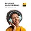 Picun B8 Bluetooth Over Ear Kopfhörer, 120H Spielzeit mit 3 EQ Modi, Niedrige Latenz, Freisprecheinrichtung, Tiefer Bass für Reisen, Zuhause, Büro & PC (Cyan)