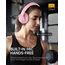 Picun B8 Kopfhörer, kabellos, Bluetooth, 120H Bluetooth-Kopfhörer über Ohr mit 3EQ-Musikmodi, Freisprecheinrichtung, tiefer Bass-Kopfhörer für Reisen, Zuhause, Büro, Handy, PC (Rosa)