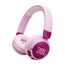 JBL Junior 320 BT, Kabellose On-Ear Bluetooth-Kopfhörer mit eingebautem Mikrofon für Kinder, 50 h Wiedergabe, JBL Safe Sound, geringer Lautstärke, einfacher Bedienung und Sticker-Set, Lila