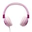 JBL Junior 320, On-Ear-Kopfhörer mit Kabel und eingebautem Mikrofon für Kinder, JBL Safe Sound, niedriger Lautstärke, 12 mm Soft Pad und Sticker-Set, tragbares Design, Lila
