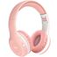 EarFun Bluetooth Kopfhörer Kinder, 85/94dB Lautstärkeregelung, HiFi Sound, HD-Mikrofon, 40 Std Akku, Faltbare, Einstellbar, Kopfhörer Kabellos Bluetooth Kinder für Schule/Reise, Rosa