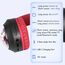 AXFEE Bluetooth-Kopfhörer Mit Katzenohren für Kinder, Bluetooth 5.3 Over-Ear Kopfhörer mit LED-Leuchten, Kabellos/Verkabelt, 99DB, Faltbarer Kinder-Kopfhörer für PC,Handy, Studium, Reisen(Schwarz
