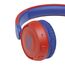 JBL Jr310 BT On-Ear Kinder-Kopfhörer - Rot-Blau – Kabellose Bluetooth-Ohrhörer mit Headset und Fernbedienung – Ideal für Schule und Freizeit