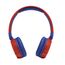 JBL Jr310 BT On-Ear Kinder-Kopfhörer - Rot-Blau – Kabellose Bluetooth-Ohrhörer mit Headset und Fernbedienung – Ideal für Schule und Freizeit