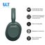 Sony ULT WEAR - Kabellose Kopfhörer mit Noise Cancelling, ULT Power Sound, ultimativer Deep Bass, selbem Prozessor wie WH-1000XM5, klare Anrufe, 30 Stunden Akkulaufzeit, iOS und Android - Forest-Gray