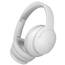 DOQAUS Kopfhörer Kabellos Bluetooth Bis zu 90 Std,Bluetooth Kopfhörer Over-Ear mit 3 EQ-Modi, HiFi Stereo, Eingebautes Mikrofon, Faltbares Wireless Headphones für Handys/iPad/Laptops/PC-Hellgrau