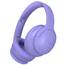 DOQAUS Kopfhörer Kabellos Bluetooth Bis zu 90 Std,Bluetooth Kopfhörer Over-Ear mit 3 EQ-Modi, HiFi Stereo, Eingebautes Mikrofon, Faltbares Wireless Headphones für Handys/iPad/Laptops/PC-Violett