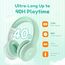 EarFun Bluetooth Kopfhörer Kinder, 85/94dB Lautstärkeregelung, HiFi Sound, HD-Mikrofon, 40 Std Akku, Faltbare, Einstellbar, Kopfhörer Kabellos Bluetooth Kinder für Schule/Reise/PC, Grün