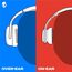 Skullcandy Crusher Evo Wireless Bluetooth Headphones with Multi-Sensory Bass, Noise Isolating Over-Ear Fit, Up to 40 Hours Battery, Microphone for iPhone Android - Primer
