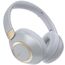 LORELEI B-C6 Kabellose Over-Ear-Kopfhörer, 50H Playtime Faltbare, leichte Bluetooth-Headsets, Tiefe Bässe, eingebautes Mikrofon, Ohrenschützer aus Memory-Schaumstoff, für Reisen(Smoke Gray)
