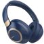 LORELEI B-C6 Kabellose Over-Ear-Kopfhörer, 50H Playtime Faltbare, leichte Bluetooth-Headsets, Tiefe Bässe, eingebautes Mikrofon, Ohrenschützer aus Memory-Schaumstoff, für Reisen(Navy)