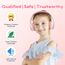 EarFun Bluetooth Kopfhörer Kinder, 85/94dB Lautstärkeregelung, HiFi Sound, HD-Mikrofon, 40 Std Akku, Faltbare, Einstellbar, Kopfhörer Kabellos Bluetooth Kinder für Schule/Reise, Rosa