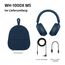 Sony WH-1000XM5 Kabelloser Premium-Kopfhörer mit Noise Cancelling, Bluetooth, kristallklare Anrufqualität, Hi-Res-Audio, bis zu 30 Std Akkulaufzeit , inkl. Hardcase , iOS & Android - Midnight Blue