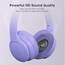 DOQAUS Kopfhörer Kabellos Bluetooth Bis zu 90 Std,Bluetooth Kopfhörer Over-Ear mit 3 EQ-Modi, HiFi Stereo, Eingebautes Mikrofon, Faltbares Wireless Headphones für Handys/iPad/Laptops/PC-Violett
