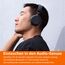 Amazon Basics kabellose Bluetooth 5.1-Over-Ear-Kopfhörer, 35 Stunden Spielzeit, leicht, verstellbar, für Reisen, Büro, Mobiltelefon, PC, schwarz