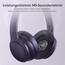DOQAUS Kopfhörer Kabellos Bluetooth,Bis zu 90 Std Bluetooth Kopfhörer Over-Ear mit 3 EQ-Modi, HiFi Stereo, Eingebautes Mikrofon, Faltbares Wireless Headphones für Handys/iPad/Laptops/PC (Lila)