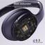 DOQAUS Kopfhörer Kabellos Bluetooth,Bis zu 90 Std Bluetooth Kopfhörer Over-Ear mit 3 EQ-Modi, HiFi Stereo, Eingebautes Mikrofon, Faltbares Wireless Headphones für Handys/iPad/Laptops/PC (Lila)