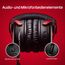 HyperX Cloud III Gaming-Headset Kabelgebunden – 53-mm-Treiber, Memory Foam, DTS, Noise-Cancelling Mikrofon, USB-C/USB-A/3,5mm, für PC, PS5, PS4, Xbox, Switch, Mac – Schwarz/Rot