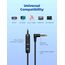 iClever Kinder Kopfhörer, Kabel Kopfhörer für Kinder, Verstellbares Stirnband, Stereo Sound, Faltbare, Entwirrte Drähte, 3,5 mm Aux Jack, 85dB Volume Limited, Kinder Kopfhörer auf Ohr (Blue Black)